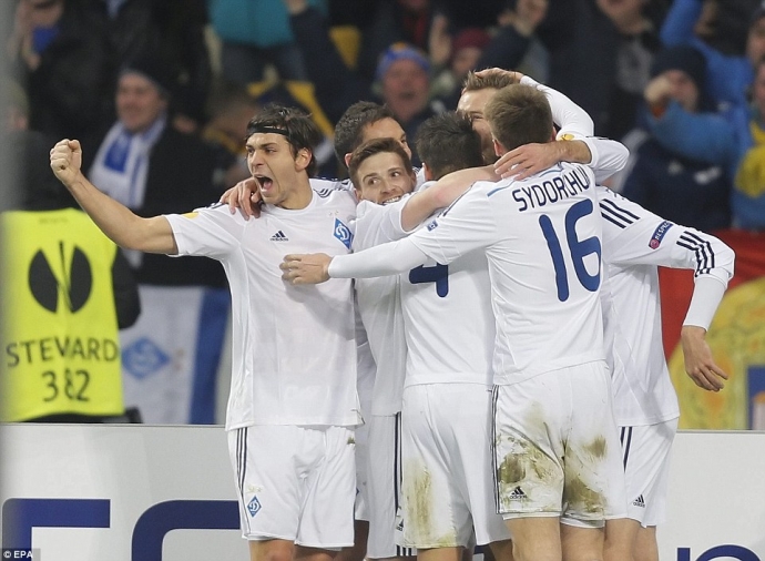Dinamo Kiev c&oacute; một trận đấu thăng hoa