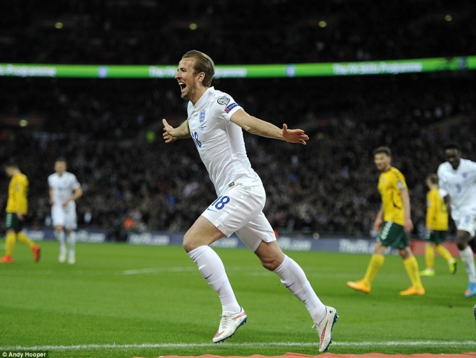 Harry Kane đ&oacute;ng g&oacute;p 1 b&agrave;n thắng gi&uacute;p ĐT Anh gi&agrave;nh 