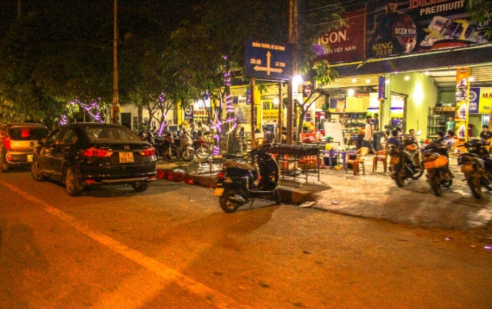 Đường Đại lộ L&ecirc; Nin, đoạn gần cầu 32