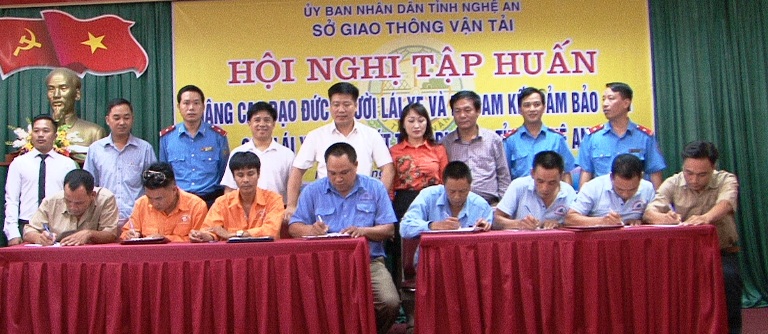 k&yacute; kết với tất cả l&aacute;i xe