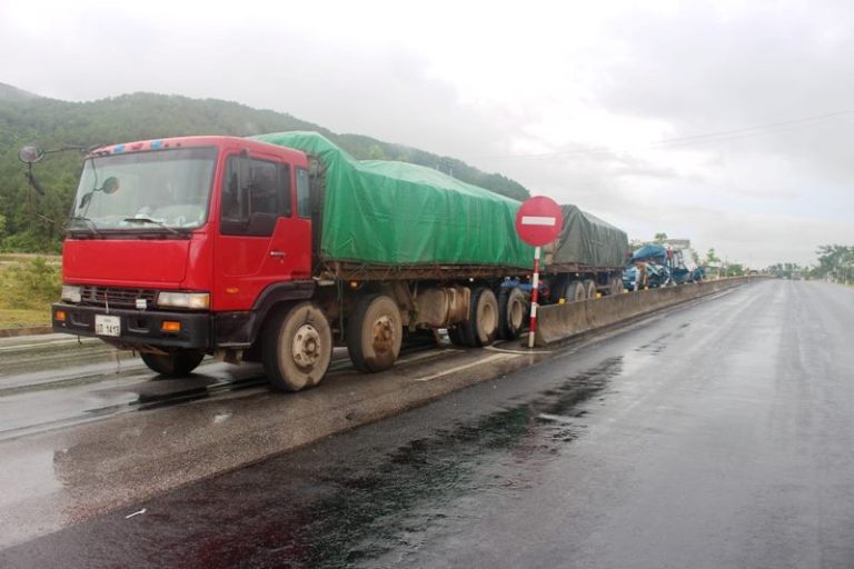 hiện trường vụ tai nạn