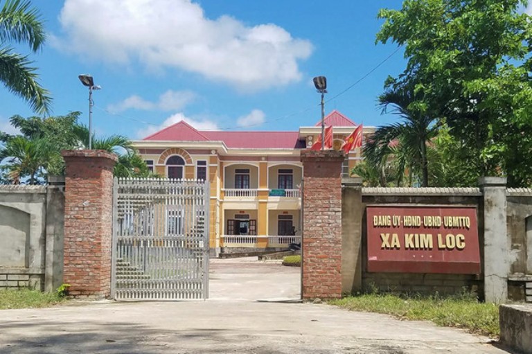Trụ sở UBND x&atilde; Kim Lộc