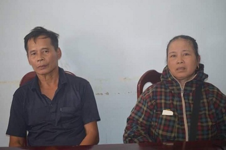 2 đối tượng Thủy v&agrave; Nguyệt tại cơ quan điều tra