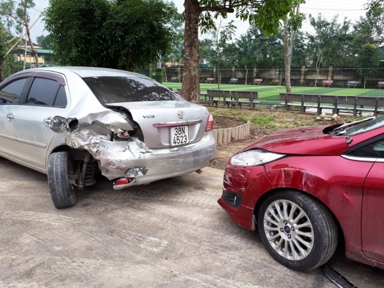 Phương tiện  vụ tại nạn cơ quan điều tra tạm giữ