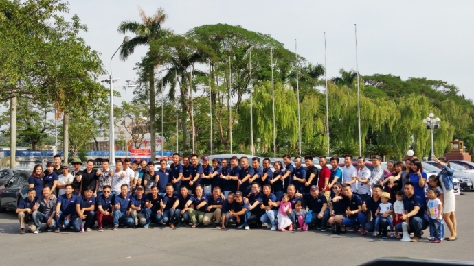 C&aacute;c th&agrave;nh vi&ecirc;n Đội trợ gi&uacute;p Otofun Hải Ph&ograve;ng