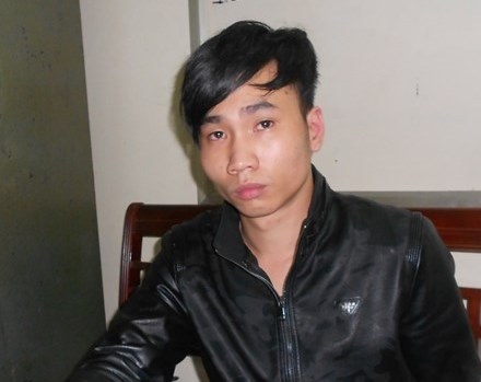 Phạm Ho&agrave;i Nam tại cơ quan c&ocirc;ng an