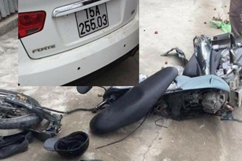 Xe oto  g&acirc;y tại nạn ỏ TL