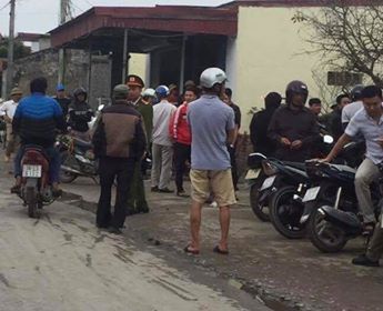 hiện trường vụ tai nạn