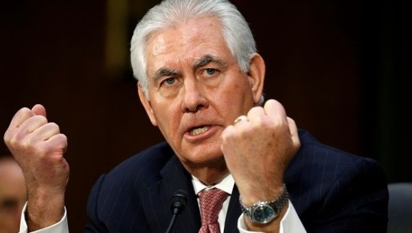 Ngoại trưởng Mỹ Rex Tillerson