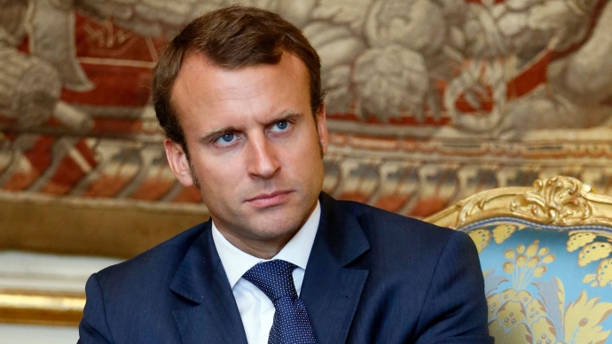 Ứng cử vi&ecirc;n độc lập Emmanuel Macron