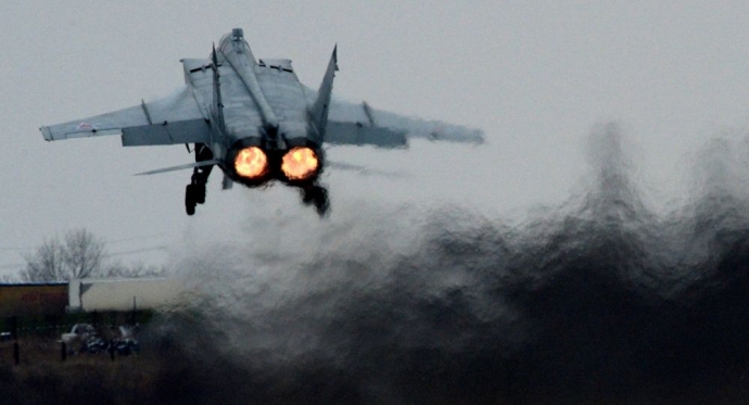 Cường k&iacute;ch MiG-31 của Nga rơi ở Buryatia