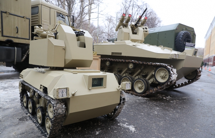 Robot của qu&acirc;n đội Nga