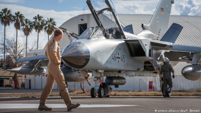 Kh&ocirc;ng qu&acirc;n Đức trong căn cứ  Incirlik - ảnh tư liệ