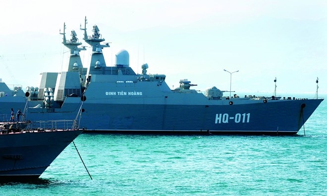 Đinh Ti&ecirc;n Ho&agrave;ng thuộc Lữ đo&agrave;n 162, V&ugrave;ng 4 Hải qu&acirc;n