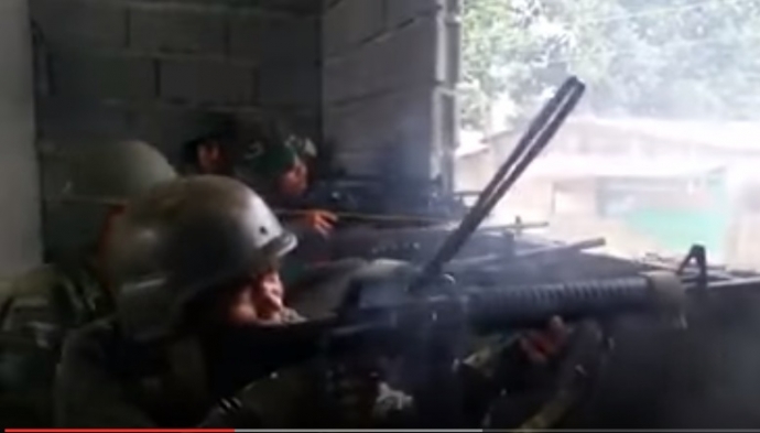 Binh sỹ của qu&acirc;n đội Philippines