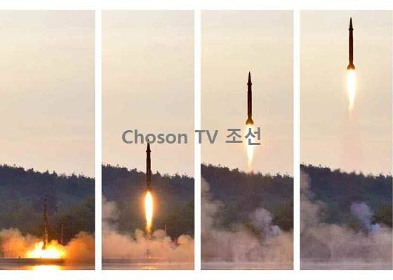 Triều Ti&ecirc;n tung ảnh thử t&ecirc;n lửa đạn đạo s&aacute;ng 29.5 