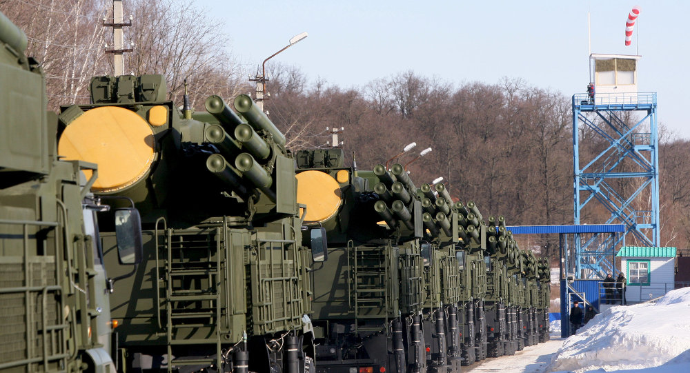 C&aacute;c hệ thống t&ecirc;n lửa ph&ograve;ng kh&ocirc;ng Pantsir S1 của qu