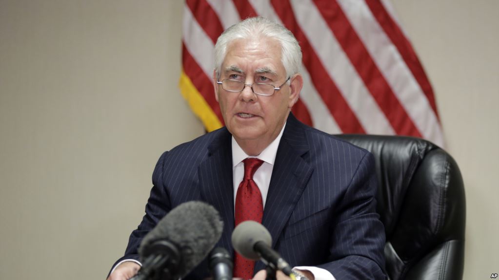 Ngoại trưởng Mỹ Rex Tillerson