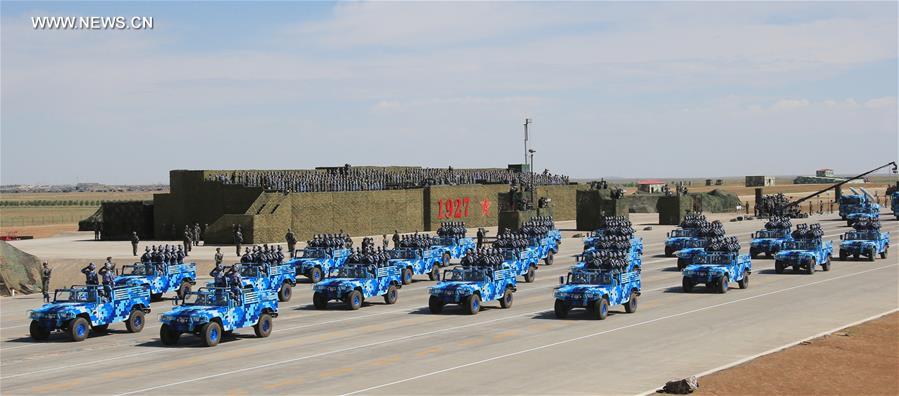 China kicks off first-ever Army Day parade7