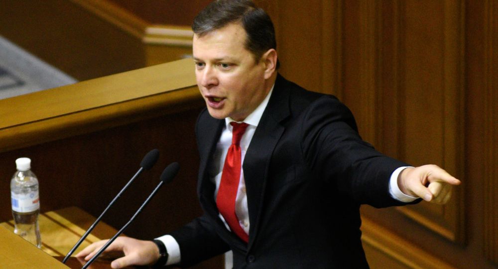 L&atilde;nh đạo đảng Cấp Tiến Ukraine Oleg Lyashko