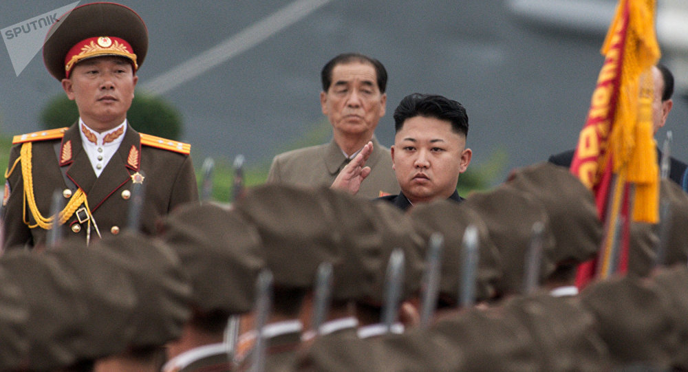 Nh&agrave; l&atilde;nh đạo Triều Ti&ecirc;n Kim Jong Un