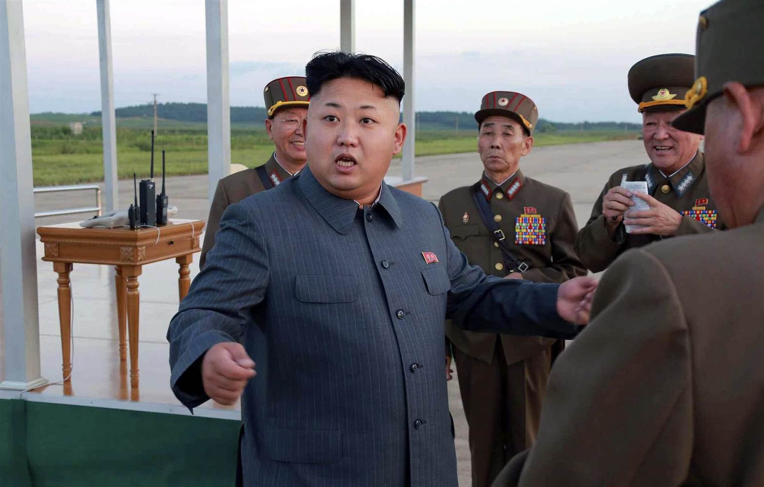 Nh&agrave; l&atilde;nh đạo Triều Ti&ecirc;n Kim Jong Un