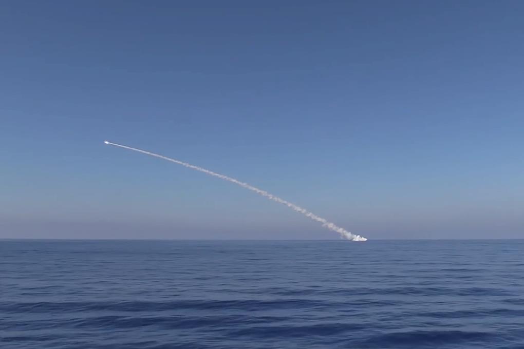 T&agrave;u ngầm Hải qu&acirc;n Nga tấn c&ocirc;ng IS ở Syria