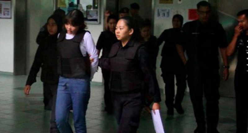 Nghi phạm Đo&agrave;n Thị Hương xuất hiện tại t&ograve;a