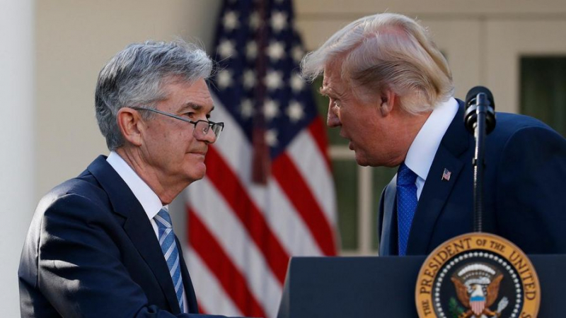 &Ocirc;ng Jerome Powell v&agrave; &ocirc;ng Trump
