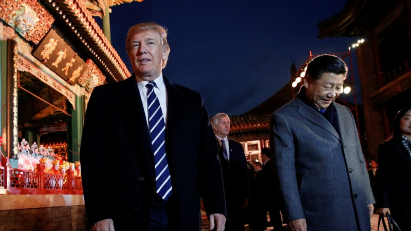 Tổng thống Trump v&agrave; Chủ tịch Tập Cận B&igrave;nh
