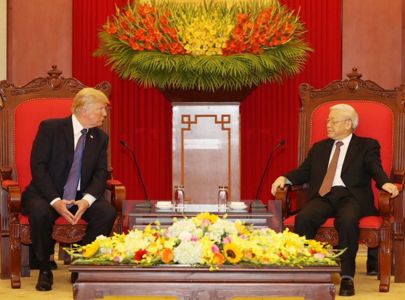 ttxvn_tong_bi_thu_nguyen_phu_trong_tiep_ong_Trump_