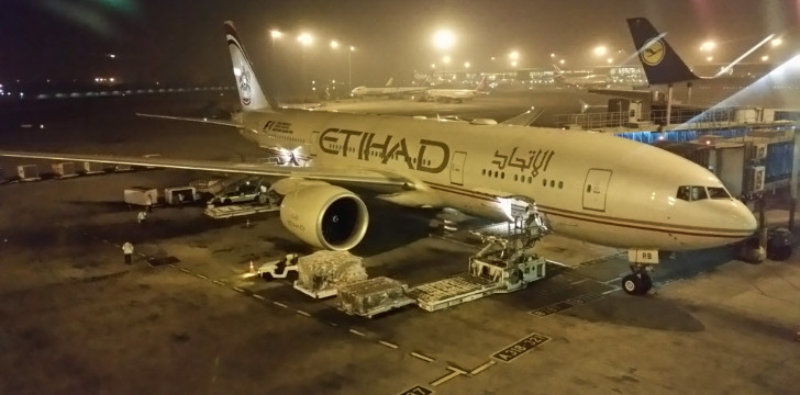 Mấy bay của h&atilde;ng Etihad Airways