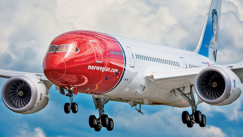M&aacute;y bay của Norwegian Air
