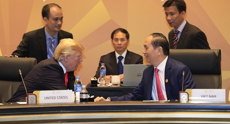 Tổng thống Mỹ v&agrave; Chủ tịch nước Việt Nam