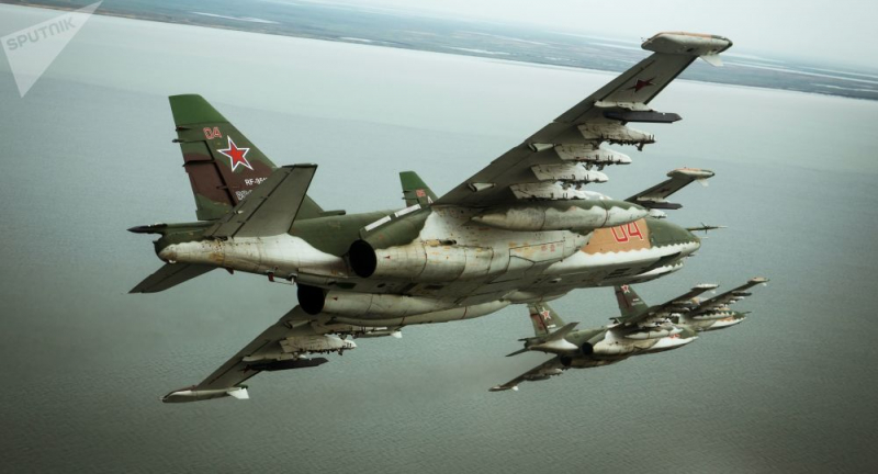 M&aacute;y bay Su-25SM3