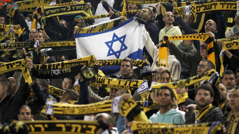 Cổ động vi&ecirc;n của đội Trump Beitar Jerusalem
