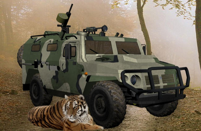 Xe bọc th&eacute;p Tiger-M