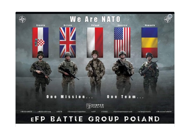 Bức h&igrave;nh poster của NATO