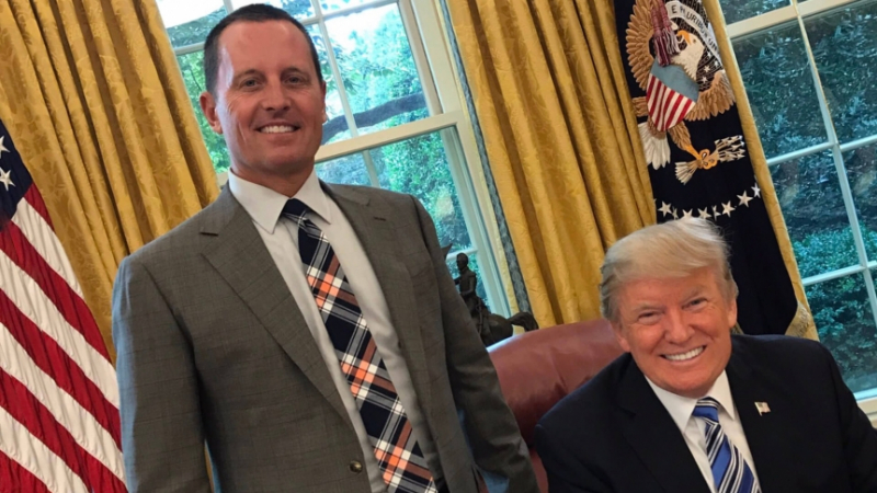 Ông Richard Grenell và Tổng thống Trump