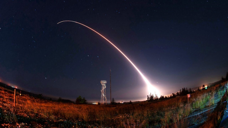 Một cuộc thử nghiệm t&ecirc;n lửa Minuteman III