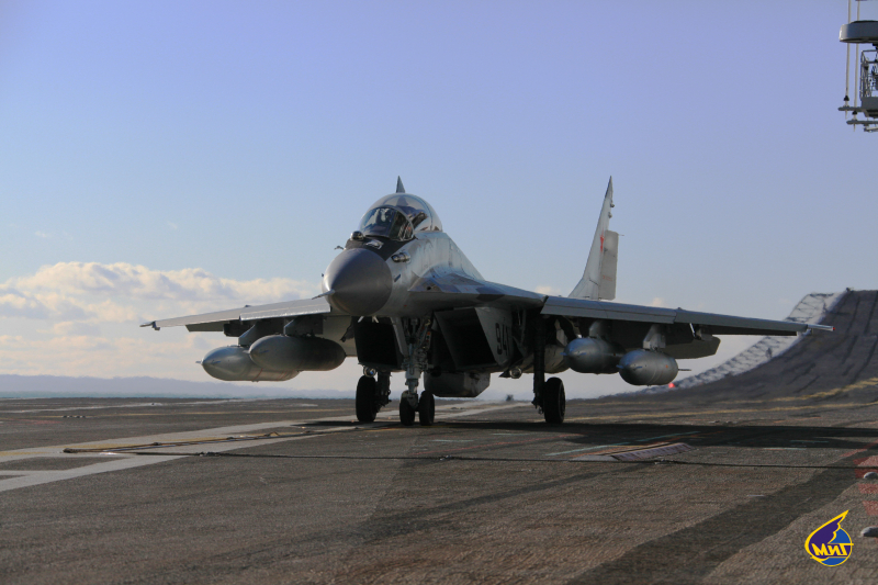 M&aacute;y bay Mig-29K của Hải qu&acirc;n Ấn Độ