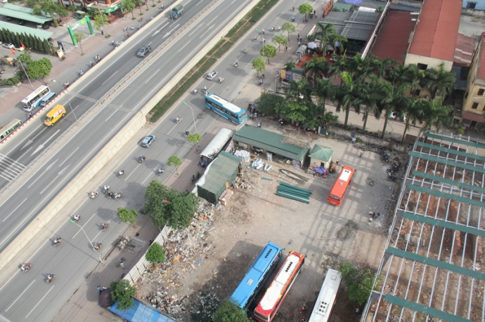 Xe kh&aacute;ch xuất ph&aacute;t từ điểm tập kết kh&ocirc;ng ph&eacute;p số 1