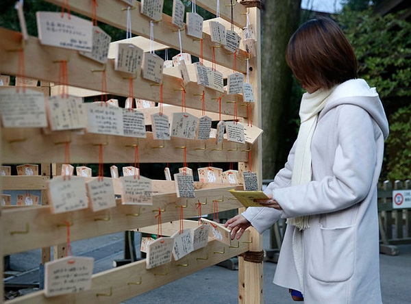 Đền Meiji đã thu hút hàng triệu người đe