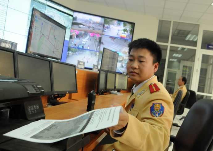 C&aacute;c trường hợp vi phạm được ghi h&igrave;nh để xử phạt.Ản