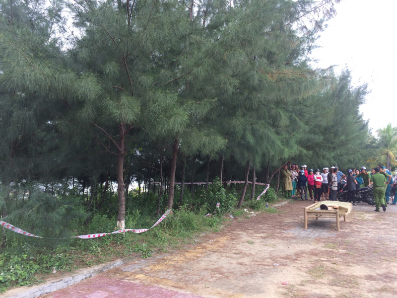 Hiện trường nơi xảy ra vụ trao cổ tự tử