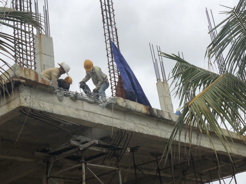 vov_ Chủ đầu tư cho biết, phần x&acirc;y dựng kh&ocirc;ng đ&uacute;ng