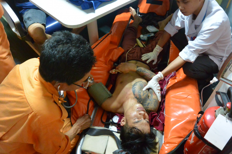 &Ecirc; k&iacute;p cấp cứu t&iacute;ch cực điều trị cho bệnh nh&acirc;n Trần