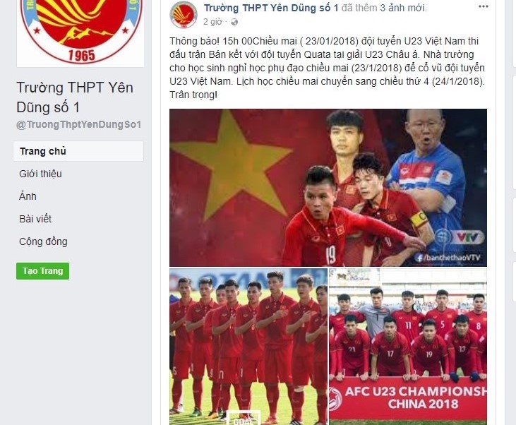 truong-cho-hoc-sinh-nghi-hoc-de-co-vu-doi-tuyen-u2