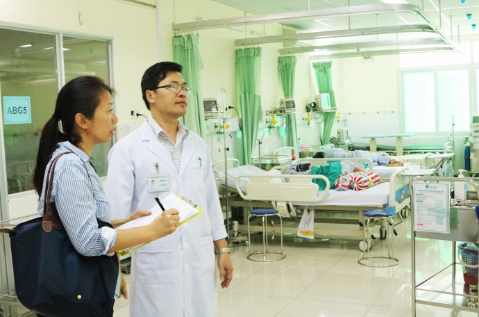 Ths.BS L&acirc;m Trọng Cơ - Trưởng khoa cấp cứu, BV Ho&agrave;n