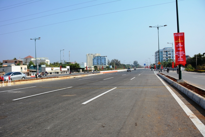 TP đã khẩn trương hoàn thành đoạn đường này trước